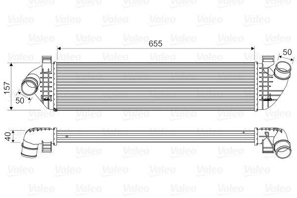 VALEO 818571 Charge Air Cooler