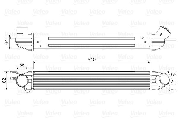 VALEO 818580 Charge Air Cooler