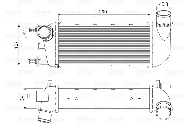 VALEO 818582 Charge Air Cooler