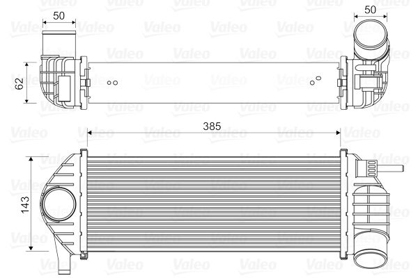VALEO 818584 Charge Air Cooler