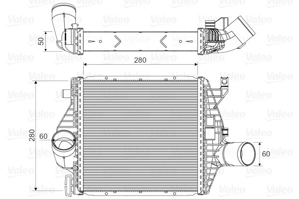 VALEO 818590 Charge Air Cooler