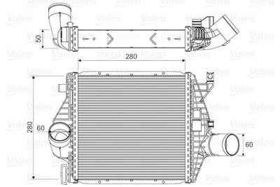 Charge Air Cooler VALEO 818590