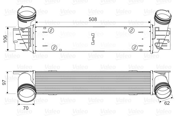 VALEO 818594 Charge Air Cooler