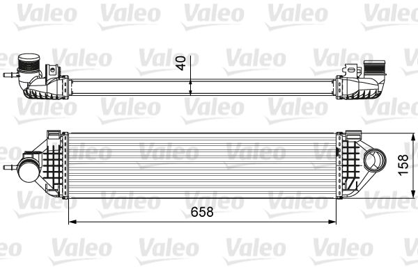 VALEO 818600 Charge Air Cooler