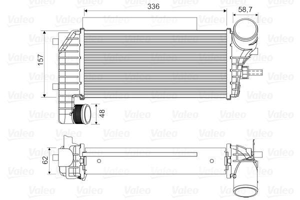 VALEO 818604 Charge Air Cooler
