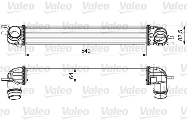 VALEO 818605 Charge Air Cooler