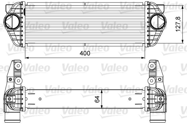 VALEO 818607 Charge Air Cooler