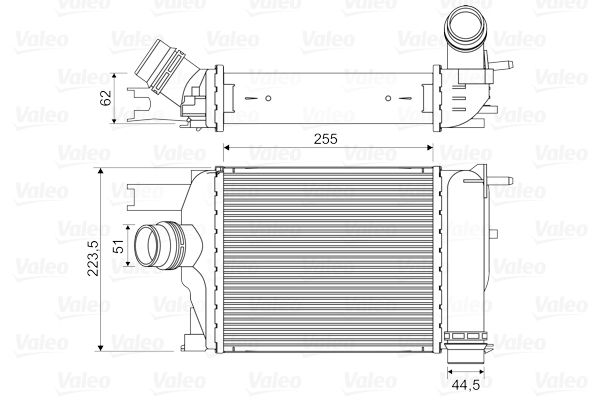 VALEO 818609 Charge Air Cooler