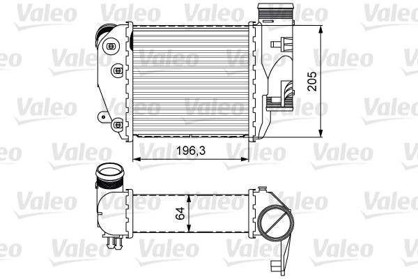VALEO 818610 Charge Air Cooler