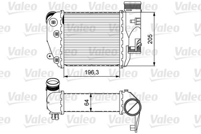 Charge Air Cooler VALEO 818610