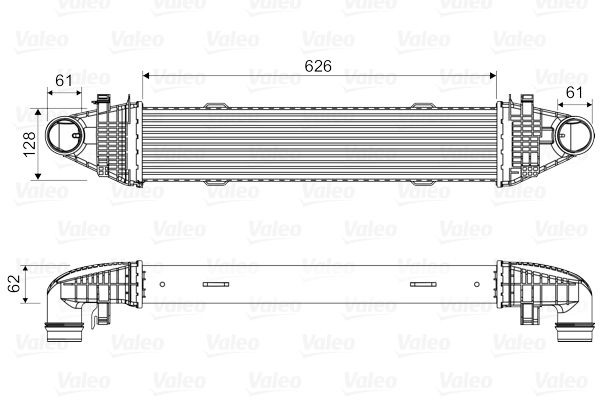 VALEO 818616 Charge Air Cooler