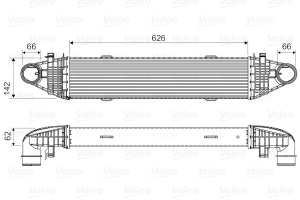VALEO 818617 Charge Air Cooler