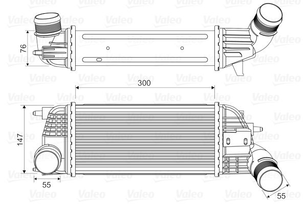 VALEO 818620 Charge Air Cooler