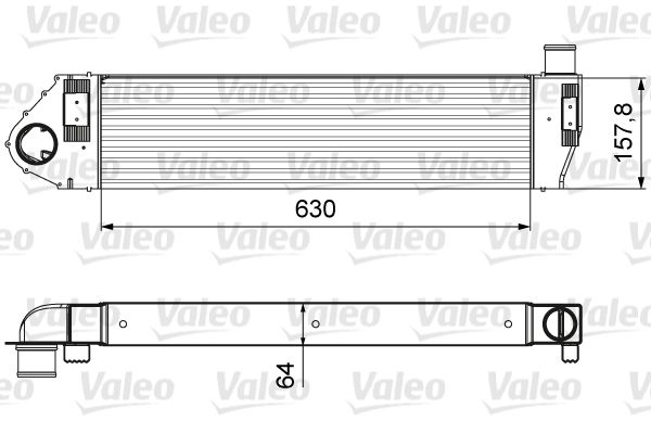 VALEO 818621 Charge Air Cooler