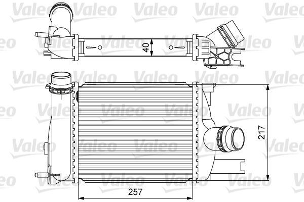 VALEO 818622 Charge Air Cooler