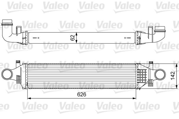 VALEO 818623 Charge Air Cooler