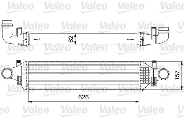 VALEO 818624 Charge Air Cooler