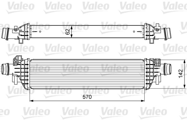 VALEO 818628 Charge Air Cooler