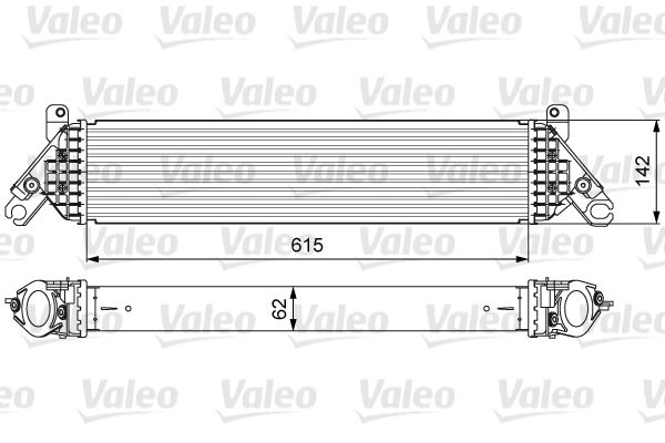 VALEO 818630 Charge Air Cooler