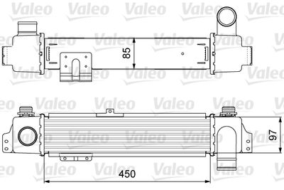 Charge Air Cooler VALEO 818634