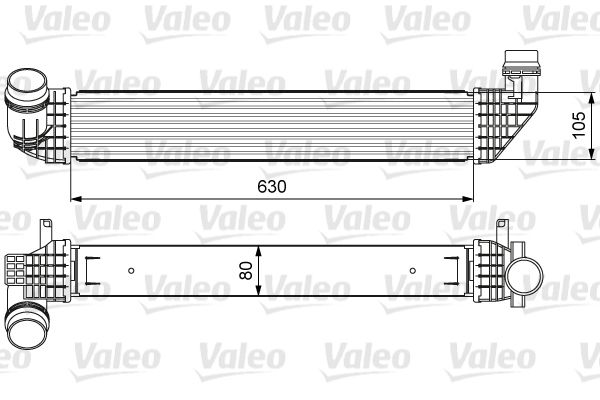 VALEO 818636 Charge Air Cooler