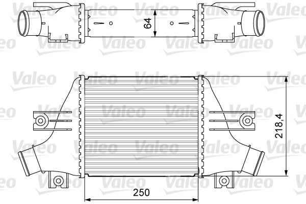 VALEO 818638 Charge Air Cooler
