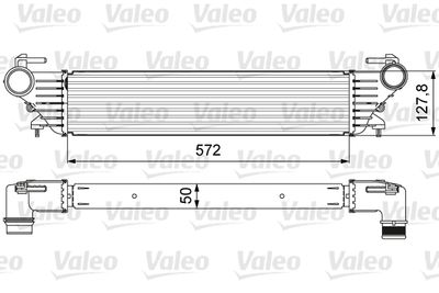 Charge Air Cooler VALEO 818639