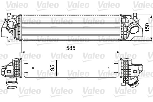 VALEO 818640 Charge Air Cooler