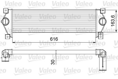 Charge Air Cooler VALEO 818645