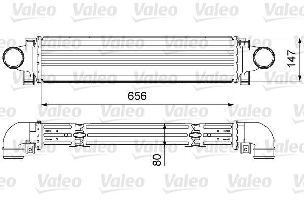 VALEO 818646 Charge Air Cooler