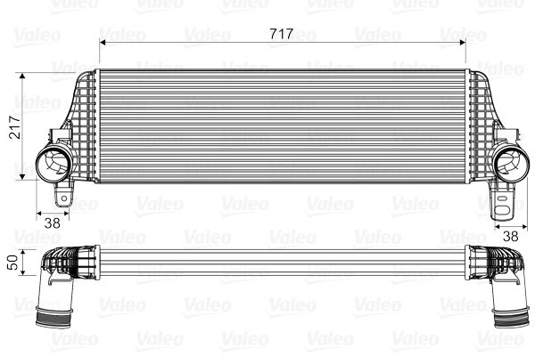 VALEO 818659 Charge Air Cooler