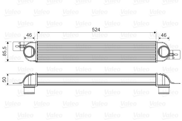 VALEO 818661 Charge Air Cooler