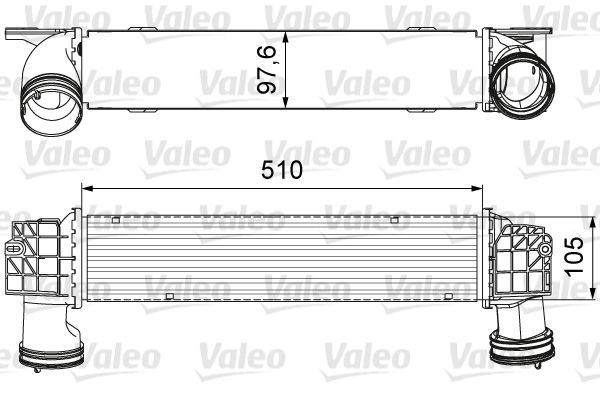 VALEO 818664 Charge Air Cooler