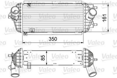 Charge Air Cooler VALEO 818665