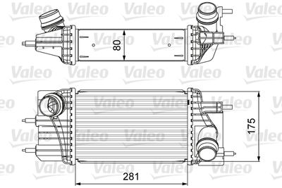 Charge Air Cooler VALEO 818666