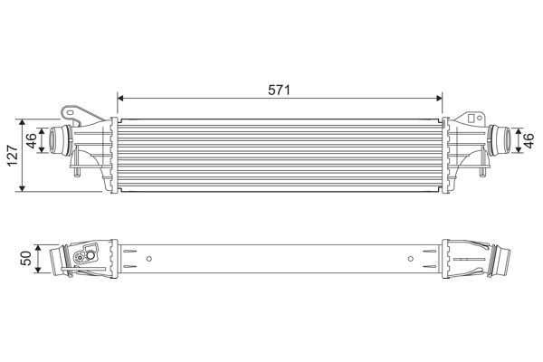 VALEO 818681 Charge Air Cooler