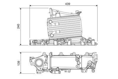 Charge Air Cooler VALEO 818683