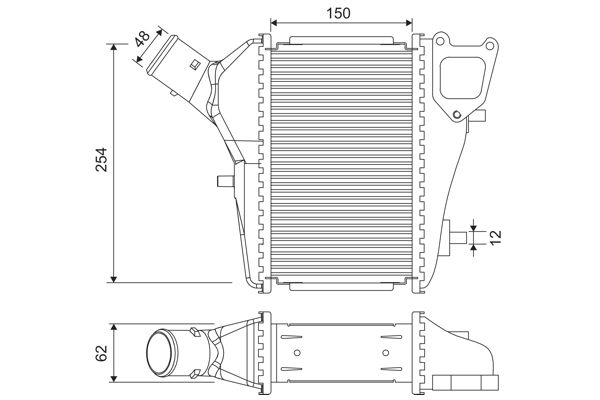 VALEO 818686 Charge Air Cooler