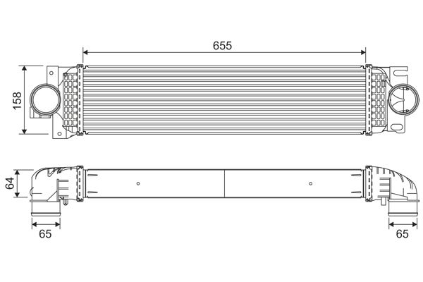 VALEO 818687 Charge Air Cooler