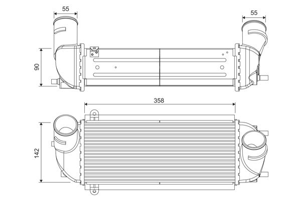 VALEO 818688 Charge Air Cooler