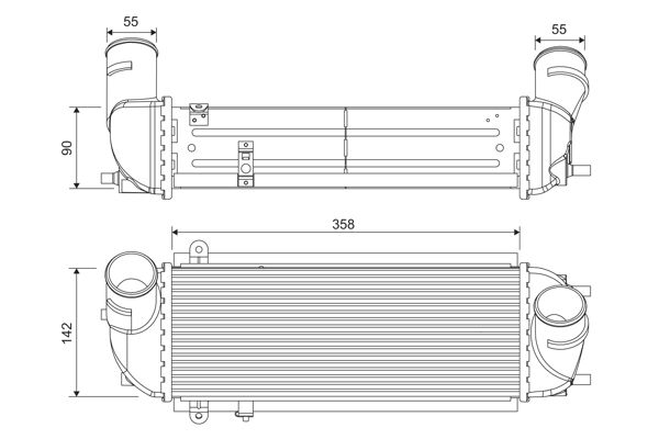 VALEO 818692 Charge Air Cooler