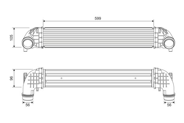 VALEO 818698 Charge Air Cooler