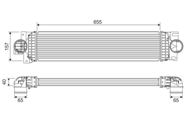 VALEO 818699 Charge Air Cooler