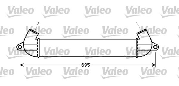 VALEO 818712 Charge Air Cooler