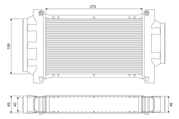 VALEO 818713 Charge Air Cooler