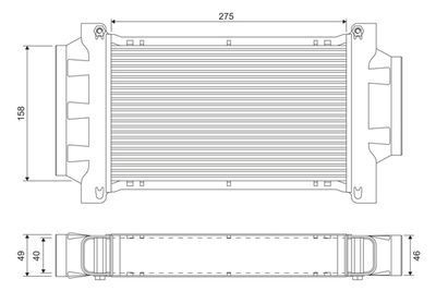 Charge Air Cooler VALEO 818713