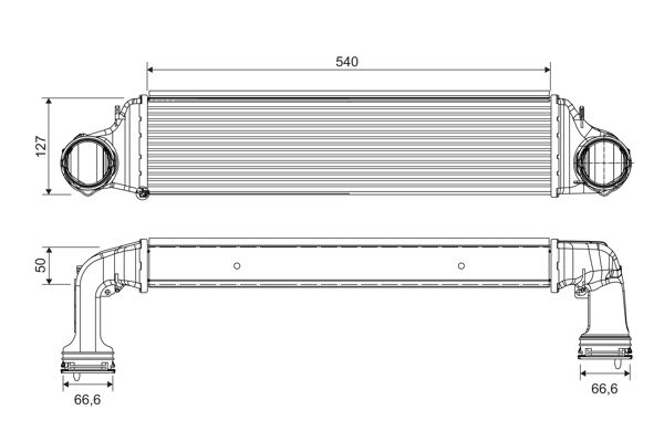VALEO 818715 Charge Air Cooler