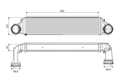 Charge Air Cooler VALEO 818715
