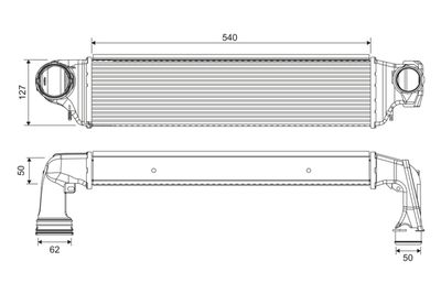 Charge Air Cooler VALEO 818716