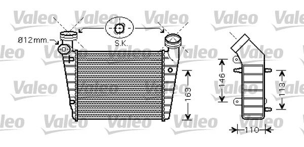 VALEO 818720 Charge Air Cooler